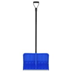 Vidaxl Lopata za sneg modra 147 cm kovina