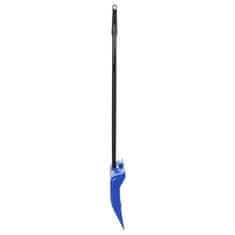 Vidaxl Lopata za sneg modra 147 cm kovina