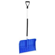 shumee vidaXL Lopata za sneg modra 145 cm aluminij