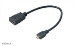 Akasa - Adapter HDMI na mikro HDMI - 25 cm