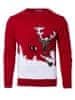 Božični pulover z jelenom Drunk Reindeer rdeča L
