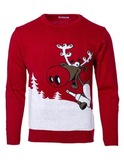 Wayfarer Božični pulover z jelenom Drunk Reindeer
