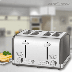 ProfiCook TA 1194 ANT toaster VINTAGE 4 toasti