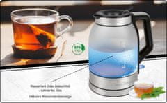 ProfiCook WKS 1215 G električni čajnik iz stekla 1,7 l