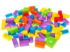 JOKOMISIADA Fabulous Colourful Foam Blocks 100elem. Za1274