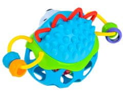 JOKOMISIADA Rattle Hedgehog Teether Soft Toy ZA1283