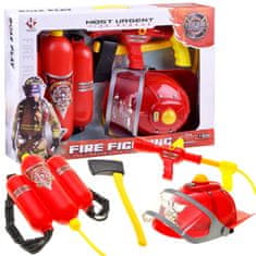 JOKOMISIADA Firefighter's kit helmet light sound fire gasilni aparat ZA1678