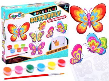 JOKOMISIADA Kreativni magneti Do It Yourself Butterflies ZA2874