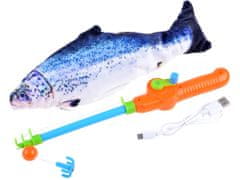 JOKOMISIADA Trout Fish Gibljiva ribiška palica USB ZA3268