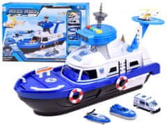 JOKOMISIADA Policijski komplet čoln + helikopterska vozila ZA3341