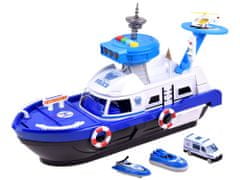 JOKOMISIADA Policijski komplet čoln + helikopterska vozila ZA3341
