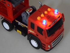 JOKOMISIADA Avto tovornjak prikolica zvočna luč + avtomobili ZA3525