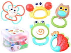 JOKOMISIADA Rattle Rattles 5pcs živali ZA3679