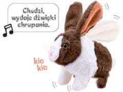 JOKOMISIADA Interaktivna igrača Crunchy Pet Rabbit ZA2685