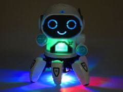 JOKOMISIADA Plesni robot na daljinski upravljalnik RC light music RC0505