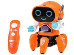 JOKOMISIADA Plesni robot na daljinski upravljalnik RC light music RC0505