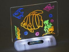 JOKOMISIADA Posvetljena barvna 3D tabla LED očala TA0088