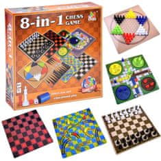JOKOMISIADA Set namiznih iger 8v1 GR0424