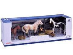 JOKOMISIADA Konji z domačije Set živali Figurice ZA2604