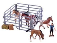 JOKOMISIADA Stud Farm Horse Homestead Figurine Set ZA2993