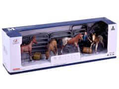 JOKOMISIADA Stud Farm Horse Homestead Figurine Set ZA2993