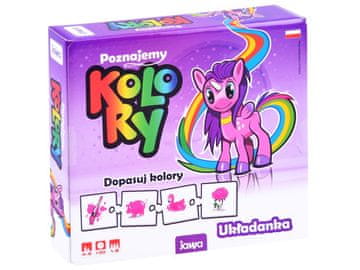 JOKOMISIADA Poznavanje barv izobraževalna sestavljanka GR0456