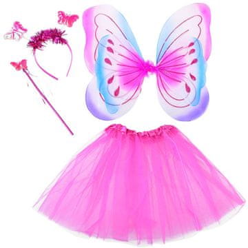 JOKOMISIADA Fairy Wings Wand Band Ball Butterfly Za1271