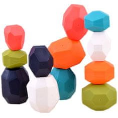 JOKOMISIADA Stones puzzle pyramid balance ZA3990