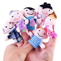 JOKOMISIADA Finger puppets family 6pcs ZA3970