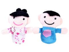 JOKOMISIADA Finger puppets family 6pcs ZA3970