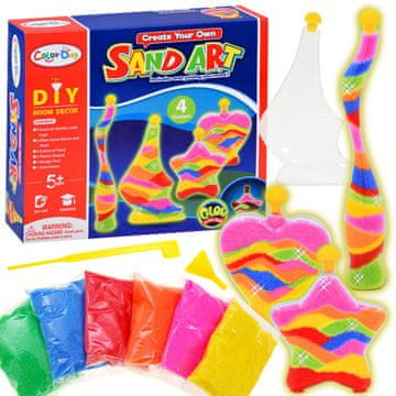 JOKOMISIADA Slika v steklenici Barvni pesek ZA1517