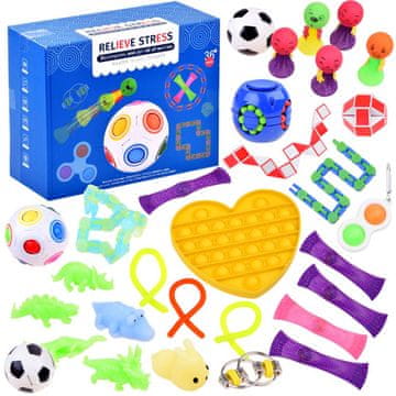 JOKOMISIADA Fidget Toys antistresni pripomočki Pop it ZA3987