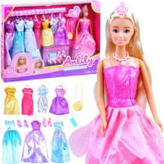 JOKOMISIADA Anlily Princess Doll + maturantske obleke ZA3488
