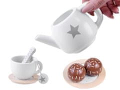 JOKOMISIADA Drevesni čajni set skodelice pladenj ZA4124