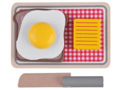 JOKOMISIADA Delavska lesena igrača toaster + jajce ZA4122