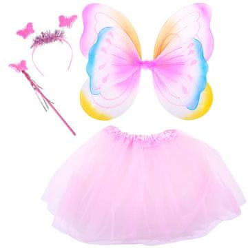 JOKOMISIADA Fairy Wings Wand Band Ball Butterfly Za1271