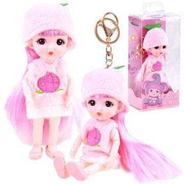 JOKOMISIADA Sadna punčka Peach Doll Obesek za ključe ZA3764