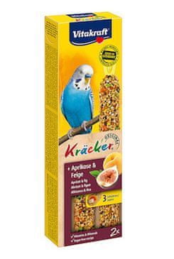 Vitakraft Bird Kräcker Andulka Marelica + figova palčka 2 kosa