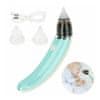 Cool Mango Električni nosni aspirator za dojenčke in otroke z nosnimi nastavki, močno sesanje - Nosevacum