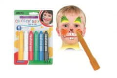 AMOS Barve za obraz v svinčniku 14x20cm karneval