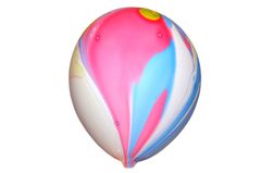 Napihljiv balon 30 cm - komplet 10 balonov, mavrica