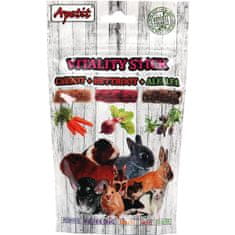 Apetit - palčke za glodavce iz korenja, rdeče pese in lucerne Vitality Stick 120 g