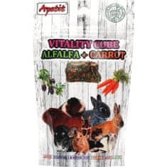 Apetit - za glodavce stisnjena lucerna s korenčkom Vitality Cube 150 g