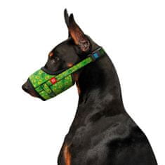 WAUDOG najlonski nagobčnik za pse nastavljiv AVOCADO, zelena 19 - 26 cm
