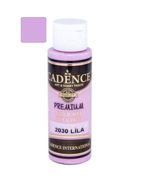 Cadence Akrilna barva Premium - svetlo vijolična / 70 ml