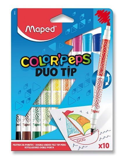 Maped - Markerji Color´ Peps Duo Tip 10 kosov