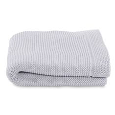 Chicco Pletena odeja Tricot Blanket Light Grey 70x90 cm