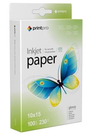 ColorWay Foto papir Print Pro glossy 230g/m2/ 10x15/ 100 listov