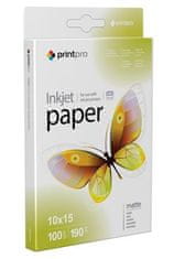 ColorWay Fotopapir Print Pro mat 190g/m2/ 10x15/ 100 listov