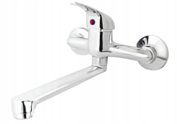 shumee Krom stenska premična armatura za umivalnik ASTI